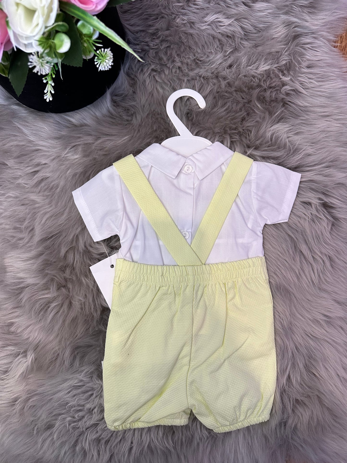 Boys lemon romper